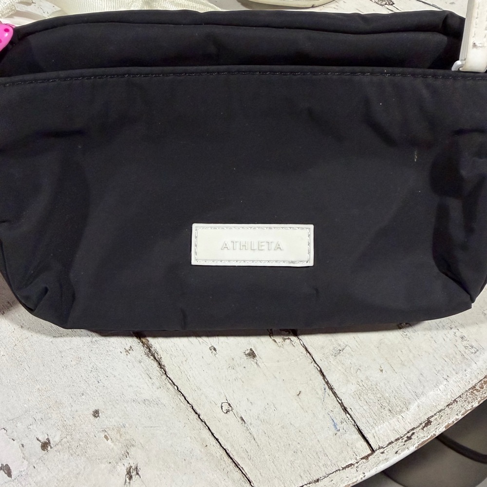 Athleta Black Cosmetic Bag